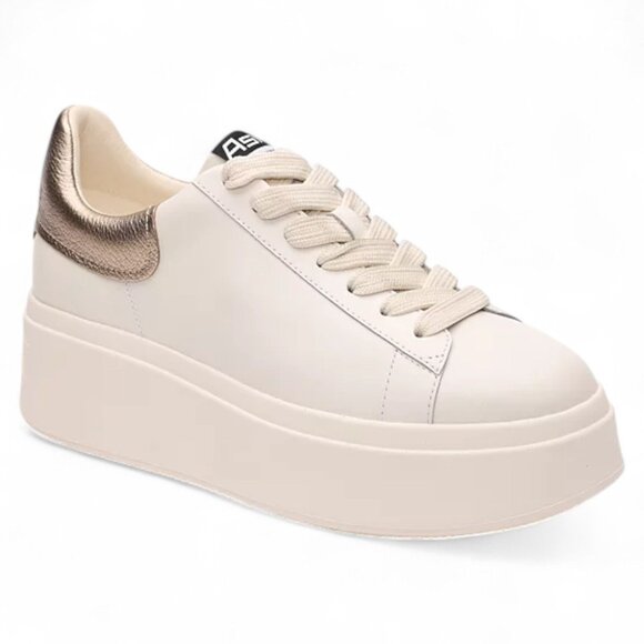 Womens Ash Lace up Low Sneakers